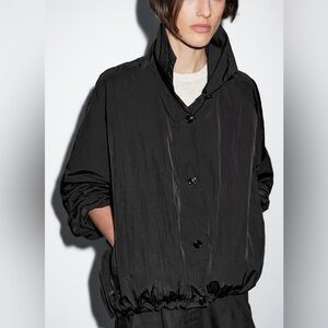 Massimo Dutti HIGH NECK BOMBER PUFF JACKET